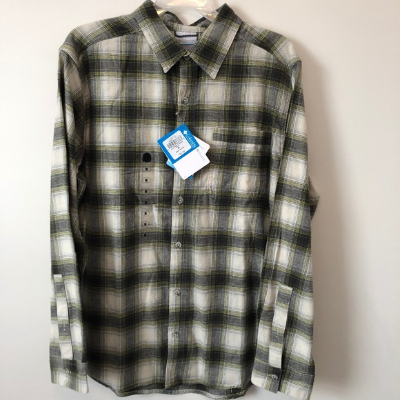 Columbia Long Sleeve Regular Fit Checked Shirt - Picture 1 of 5